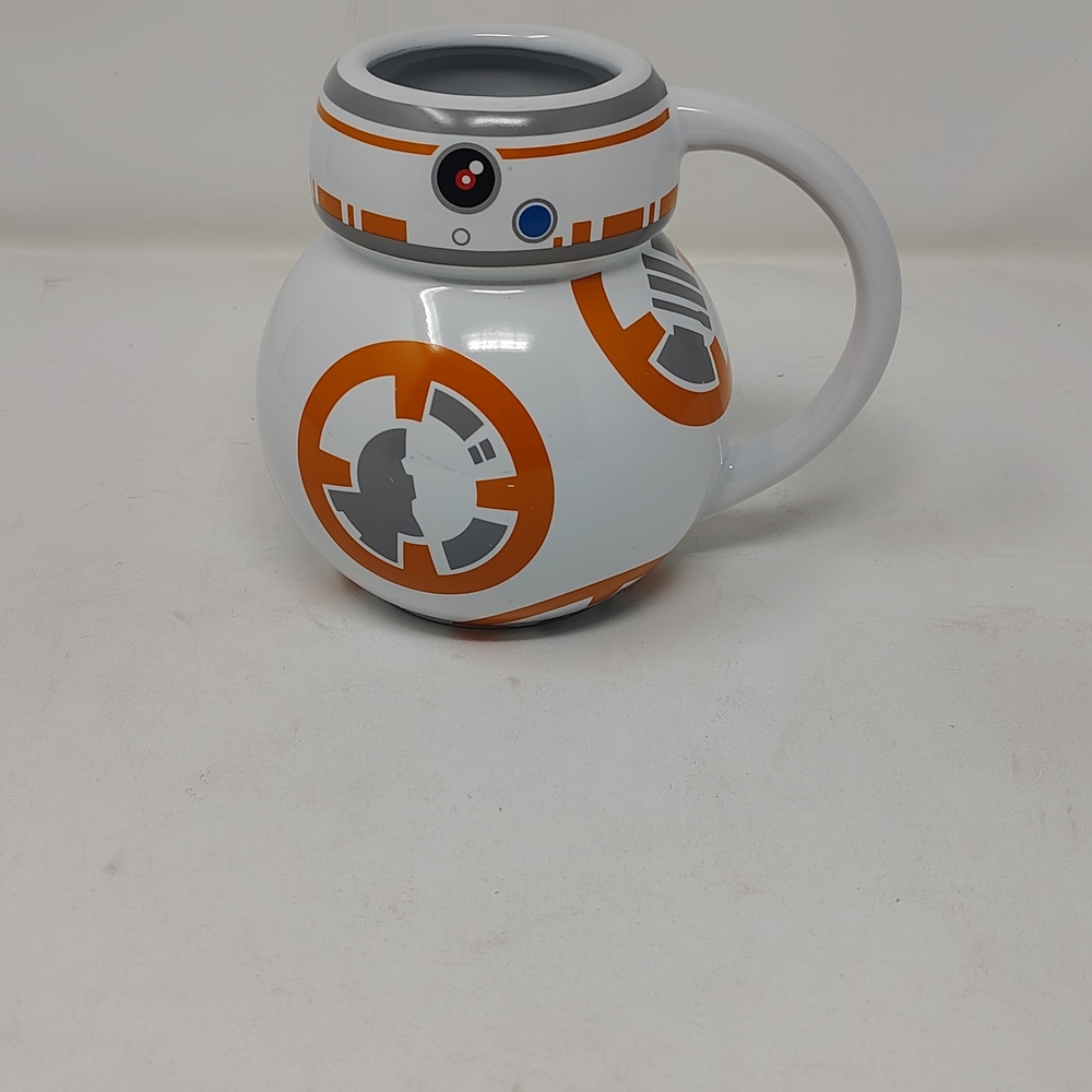 Disney BB-8 Ceramic Mug - White, Orange, Gray